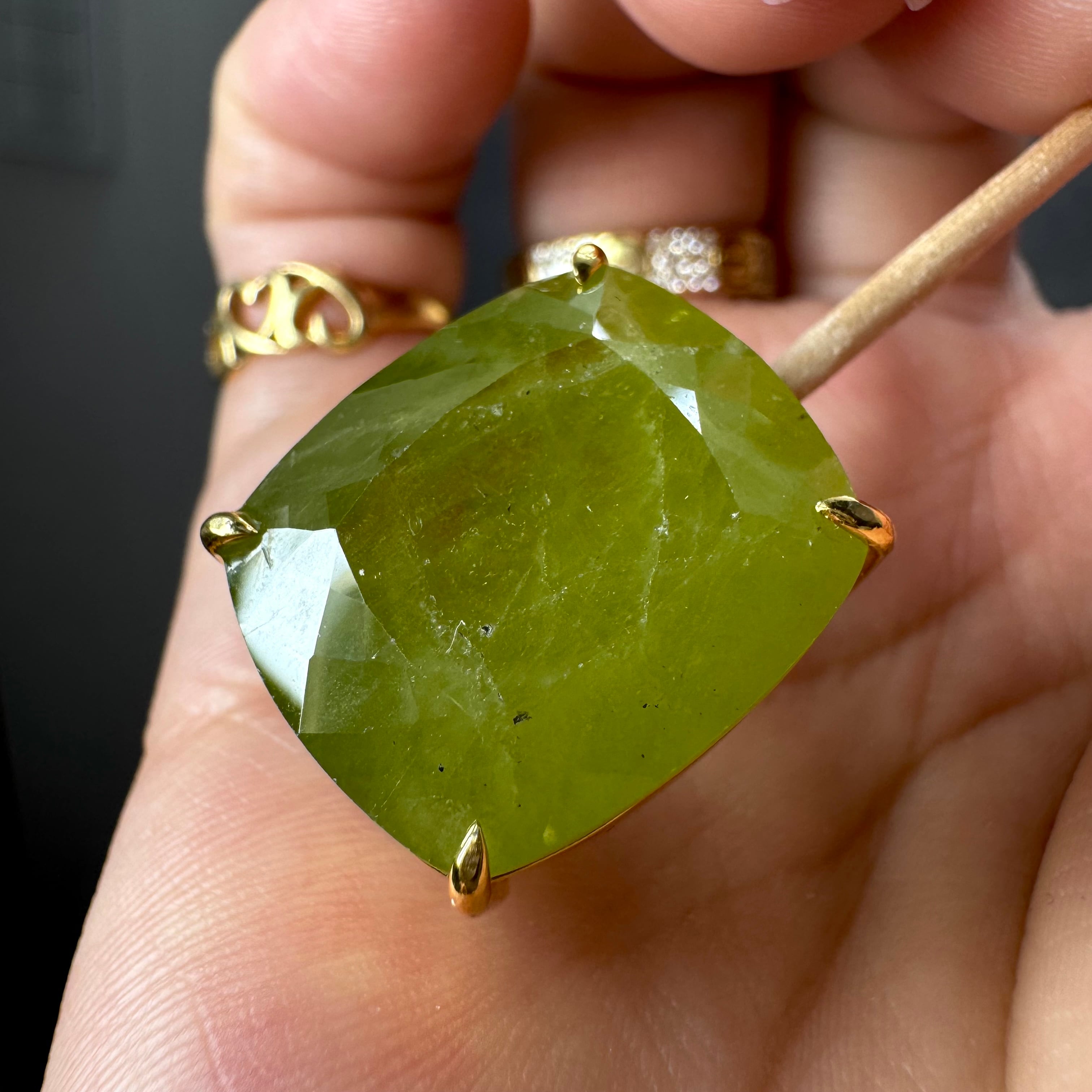 no.P7 スフェーン チタナイト ペンダントトップ兼ブレスチャーム