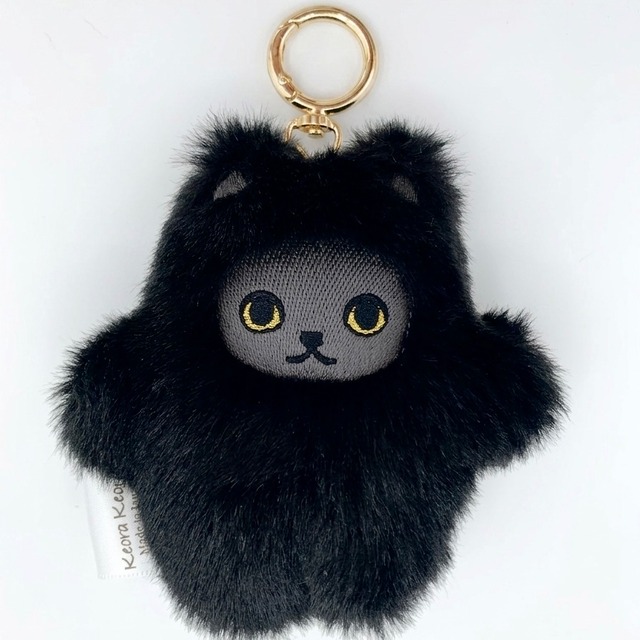 もこもこネコイエティminiチャーム　ブラックネコイエティ(名前考え中)★★★送料無料アイテム