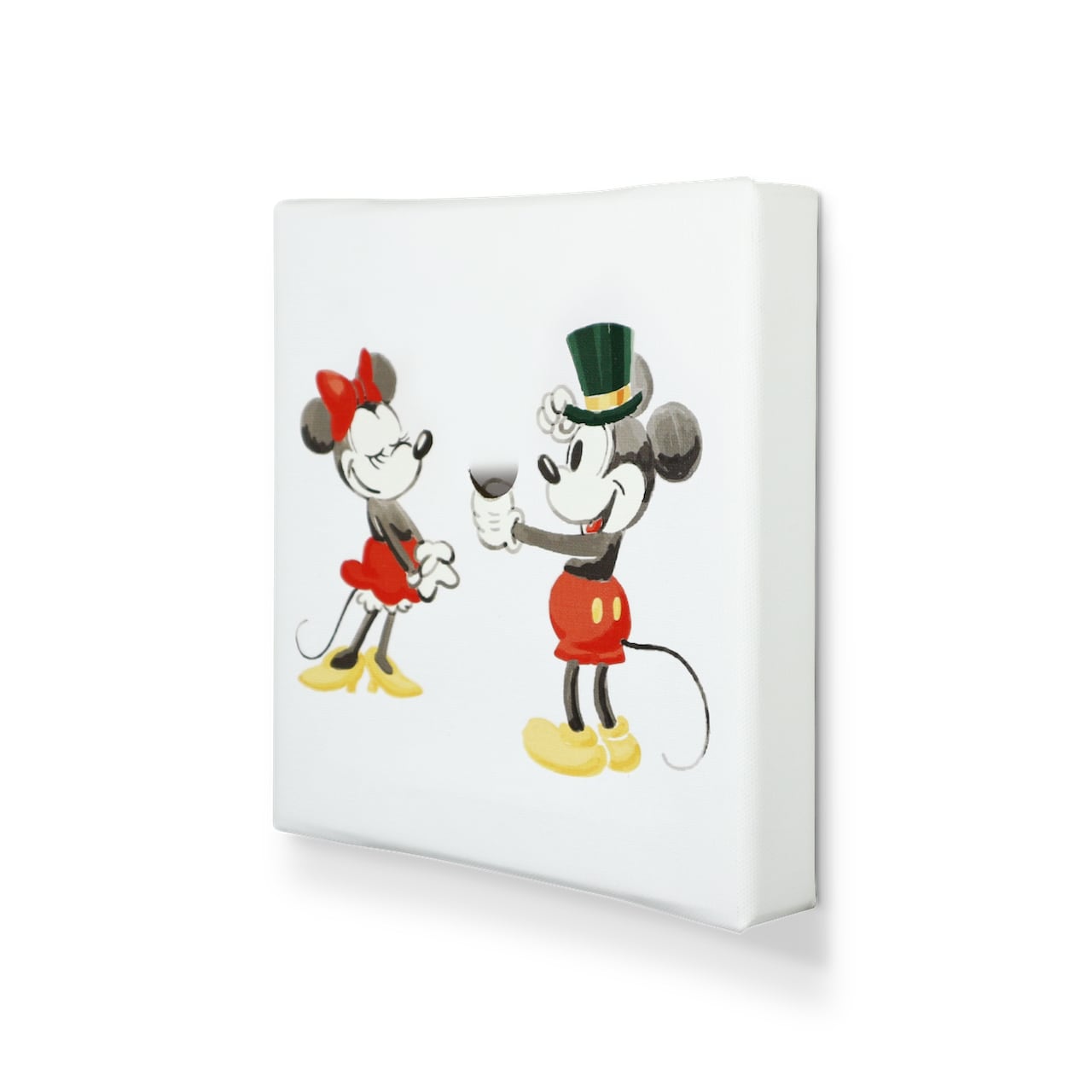 ディズニーアート 原画 ハワイ ミッキー&ミニー ディズニー「ミッキー&ミニー/イン ハワイ」作品証明書 展示用フック付