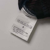 Johnbull ジョンブル 総柄 半袖シャツ 柄シャツ M/グレー×オレンジ メンズ サンプル品