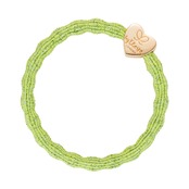 Metallic Gold Heart Apple Green_M-1-071