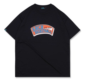ARCH sign plate tee 【DRY】【BLACK】