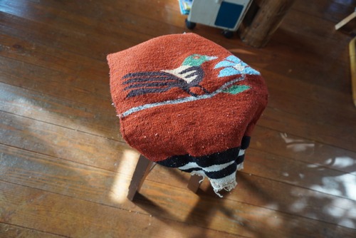 メキシコの敷物:鳥とフラワー