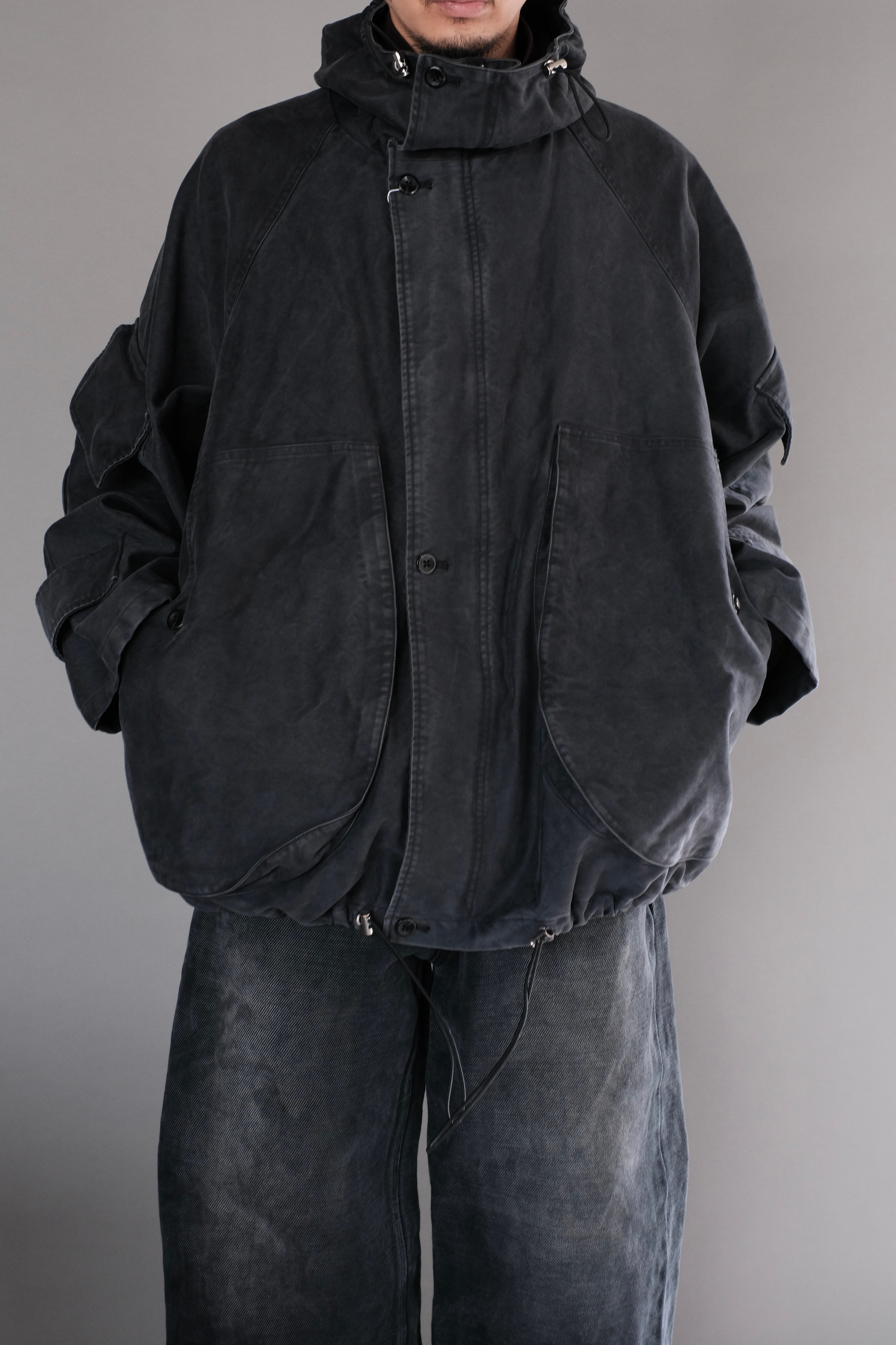 ジャケット・アウター OUAT CHANNEL JACKET BLACK OUAT / -012- CHANNEL JACKET 