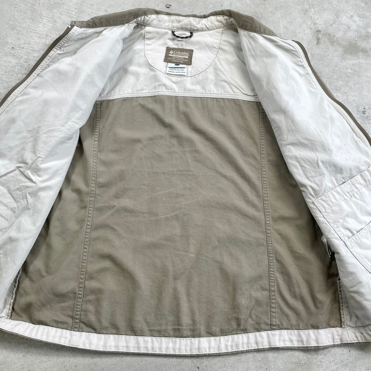 90-00年代 Columbia コロンビア ダックジャケット スイングトップ