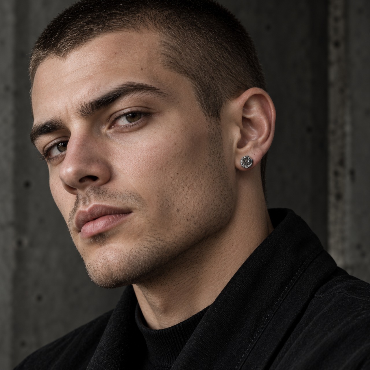 CRATER STUD / クレーターピアス