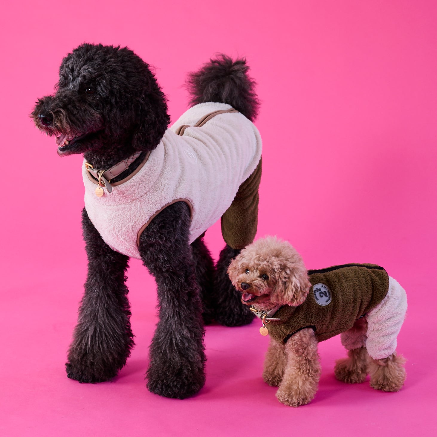 252519大型犬サイズ］フリースベスト | 犬服ブランド 2e deuxieme cale
