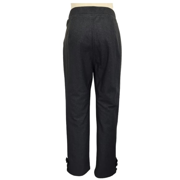 新品】スーパービューティー♡裏起毛パンツ42♡ブラック