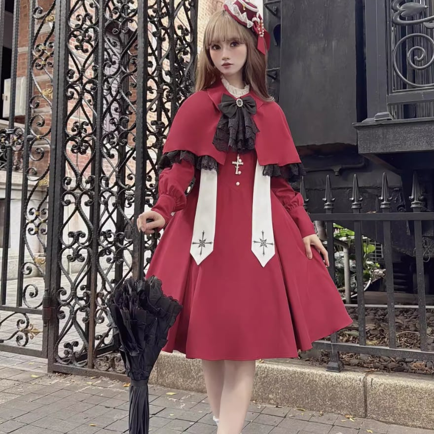 ロリータファッション通販 SEASONZ クラロリ ワンピース ロング丈 修道女 シスター ガーリー 甘め ロマンティック ゆめかわ ロリータファッション lolita | ロリータファッション通販 SEASONZ ~女の子の可愛いがギュッと詰まったお店~ powered by BASE ロリータファッション通販 SEASONZ クラロリ ワンピース ロング丈 修道女 シスター ガーリー 甘め ロマンティック ゆめかわ ロリータファッション lolita | ロリータファッション通販 SEASONZ ~女の子の可愛いがギュッと詰まったお店~ powered by BASE