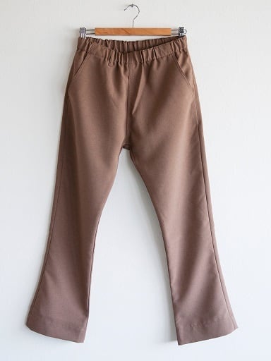 Nasngwam(ナスングワム)~ASSIST PANTS BOOTS CUT BROWN~