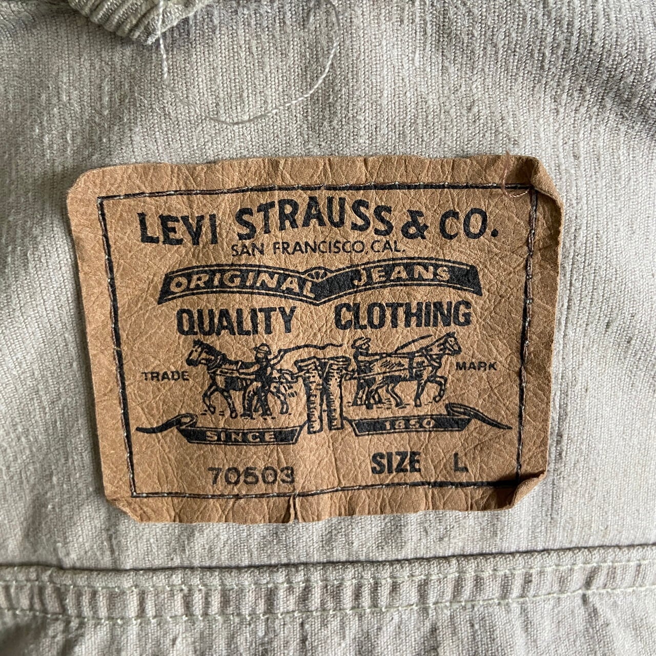 90年代 Levi's ユーロ リーバイス 70503 コーデュロイジャケット