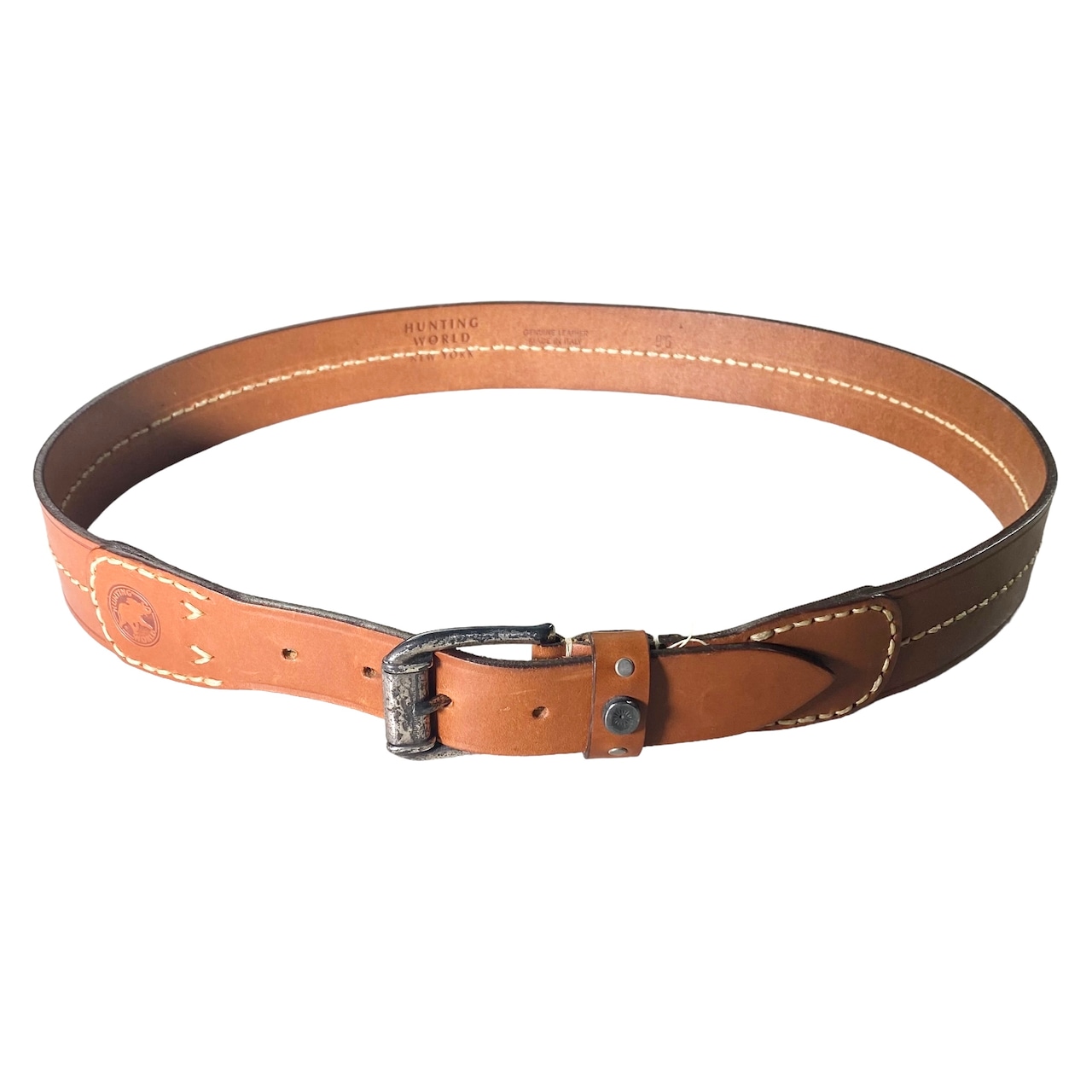 HUNTING WORLD leather belt