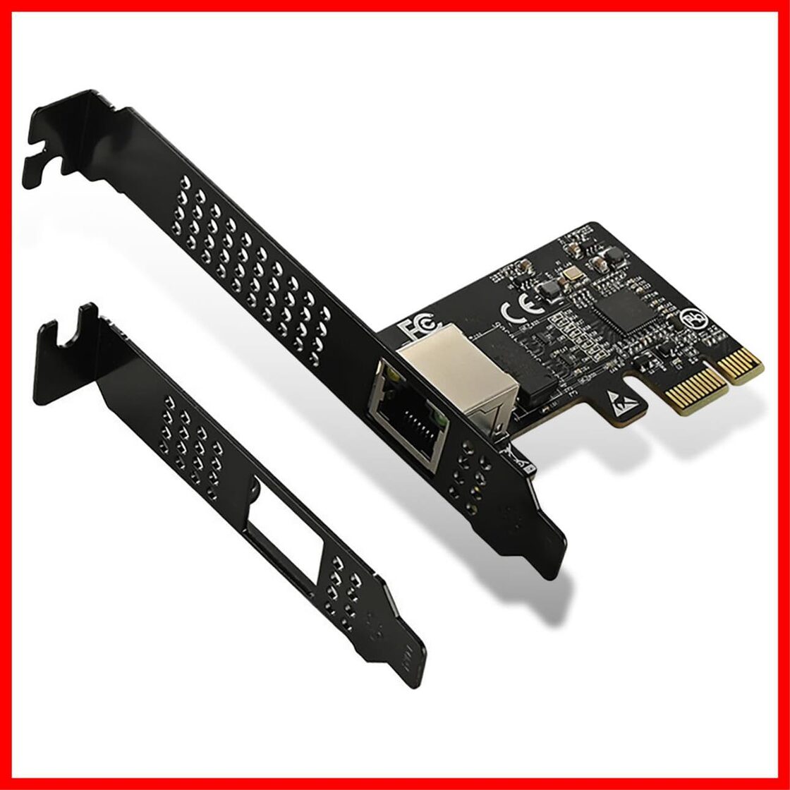 5Gbps Lanカード Realtek RTL8126 5G PCIe 接続 NIC 高速データ転送 NIC 1個 | Pay ID