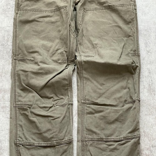 モスグリーン コットンダブルニー Carhartt 33×32 詳細写真5