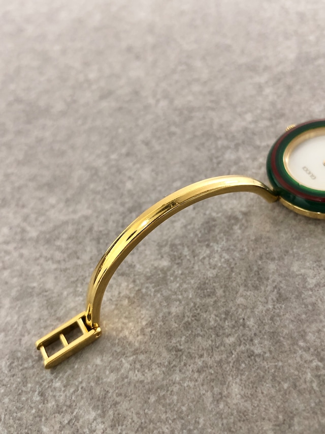 GUCCI グッチ 腕時計 ゴールド チェンジベゼル ステンレススチール クウォーツ 11/12.2 vintage ヴィンテージ オールド r3trkw