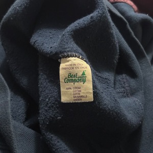vintage BEST COMPANY bicolor sweat shirt