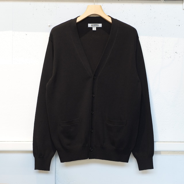 From USA "Cotton knit black cardigan"