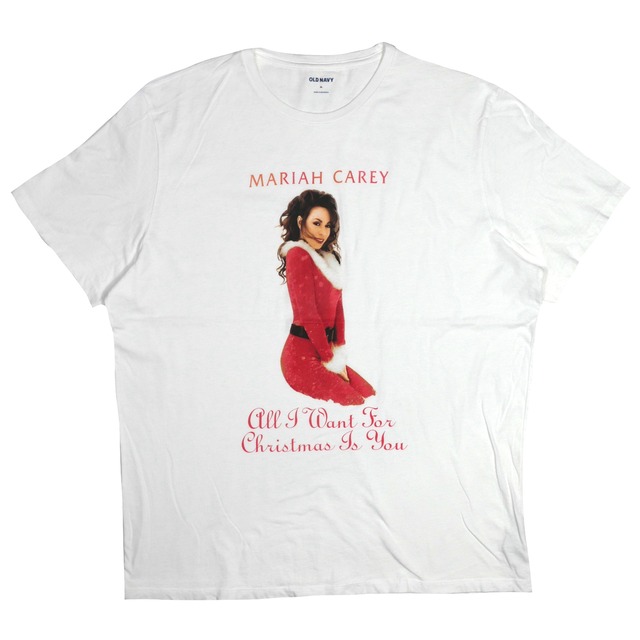 USED【XL】Mariah Carey All I Want for Christmas Is You Tee / OLD NAVY ©ULike This LLC 2022