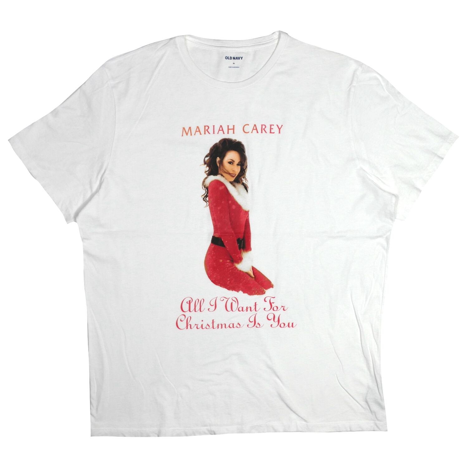 USED【XL】Mariah Carey All I Want for Christmas Is You Tee / OLD NAVY ©ULike This LLC 2022