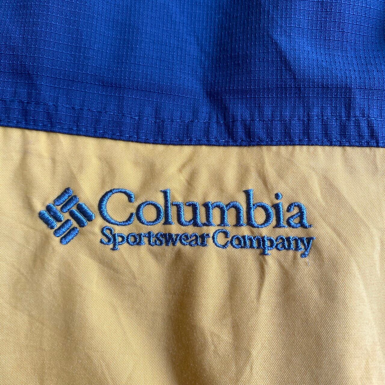 Columbia  コロンビア　撥水　マウンテン　ナイロンジャケット　青　水色