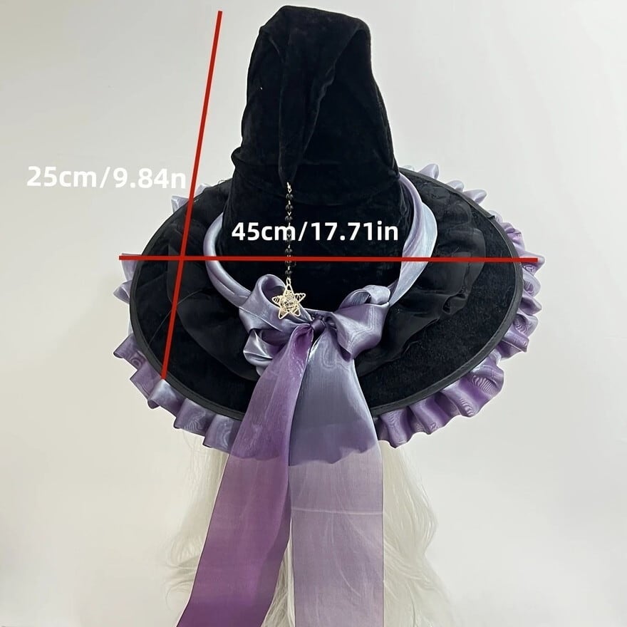 ゴスロリ 魔女三角帽子コスチューム ゴシック×パーティ向け｜WithU