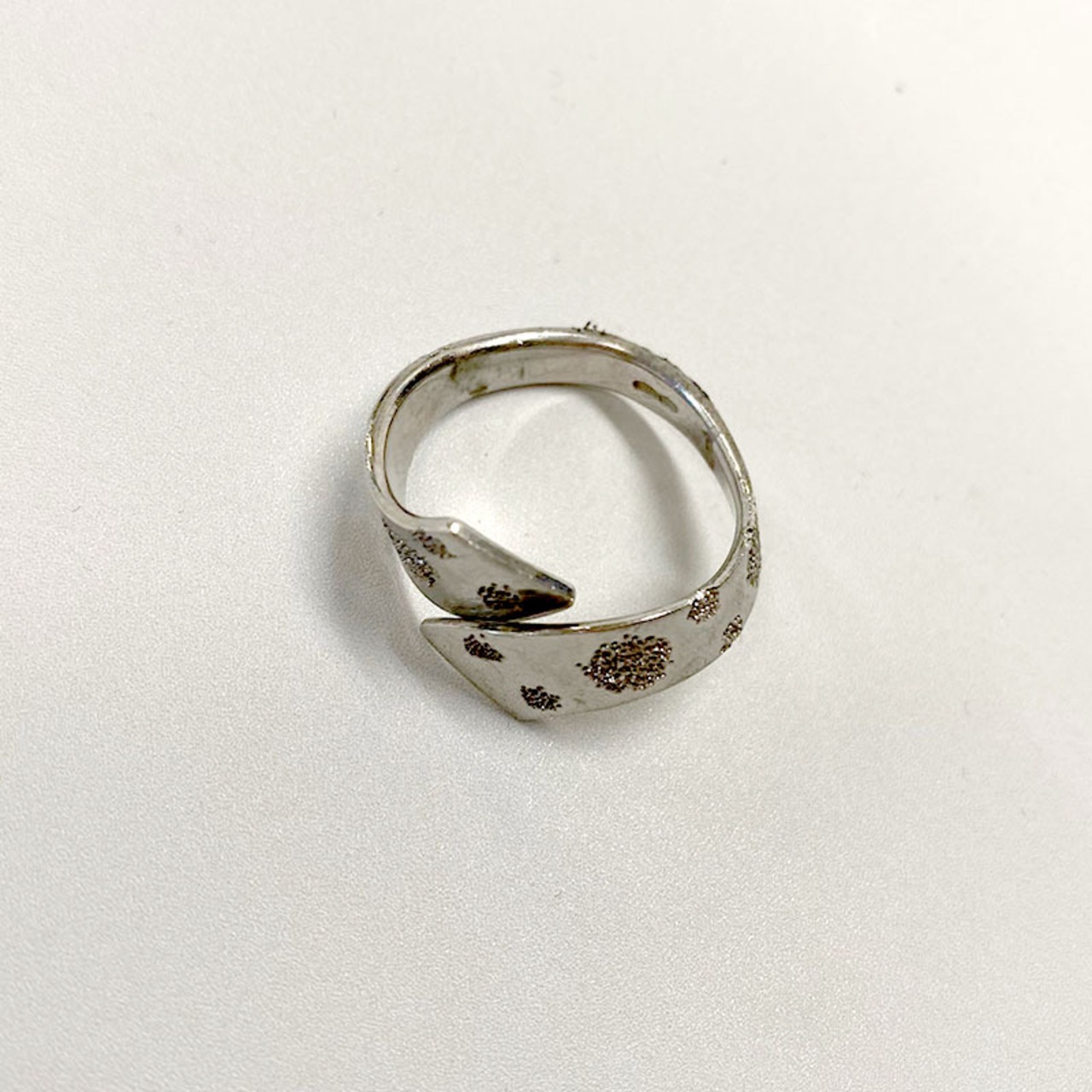 リング　シルバーリング 925 16号　シンプルデザイン 12acdj27-4