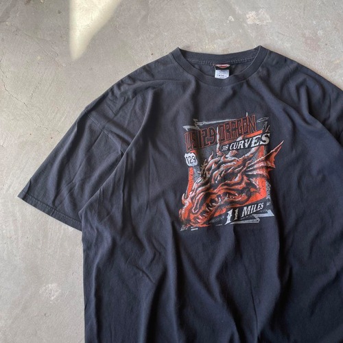 Harley Davidson / fade doragon T-shirt size 3XL