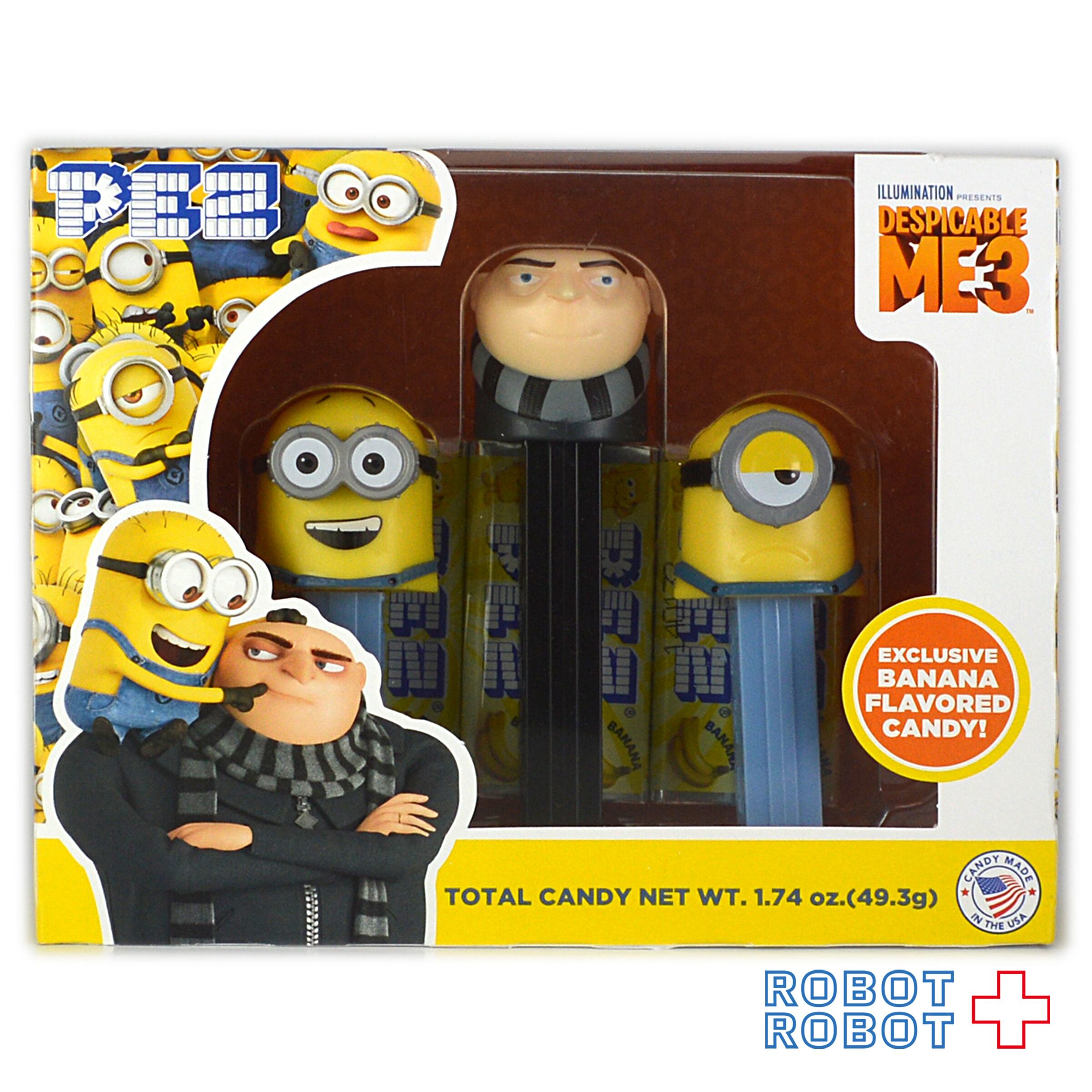 PEZ ペッツ ミニオンズ 3種入りセット 箱入 未開封 | ROBOTROBOT