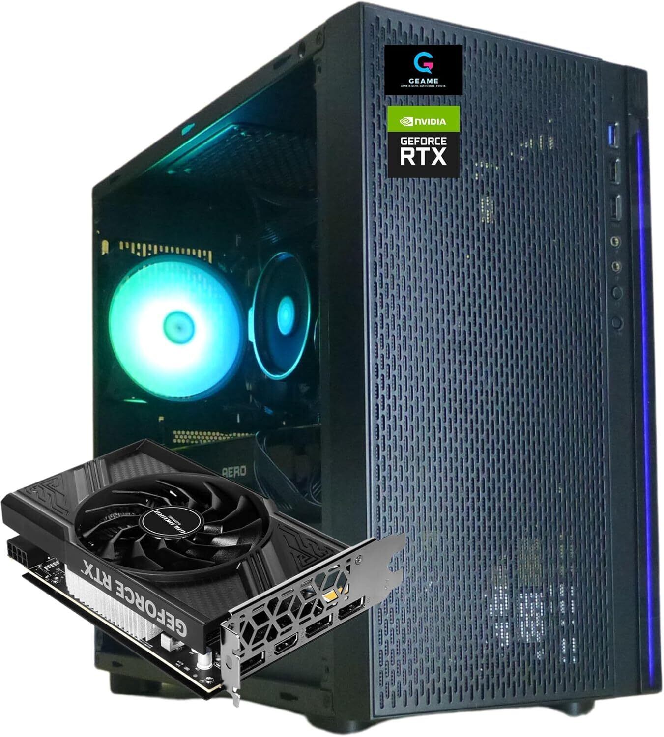 Geame（ジーム） ゲーミングPC デスクトップ タワー型 ゲームピーシー