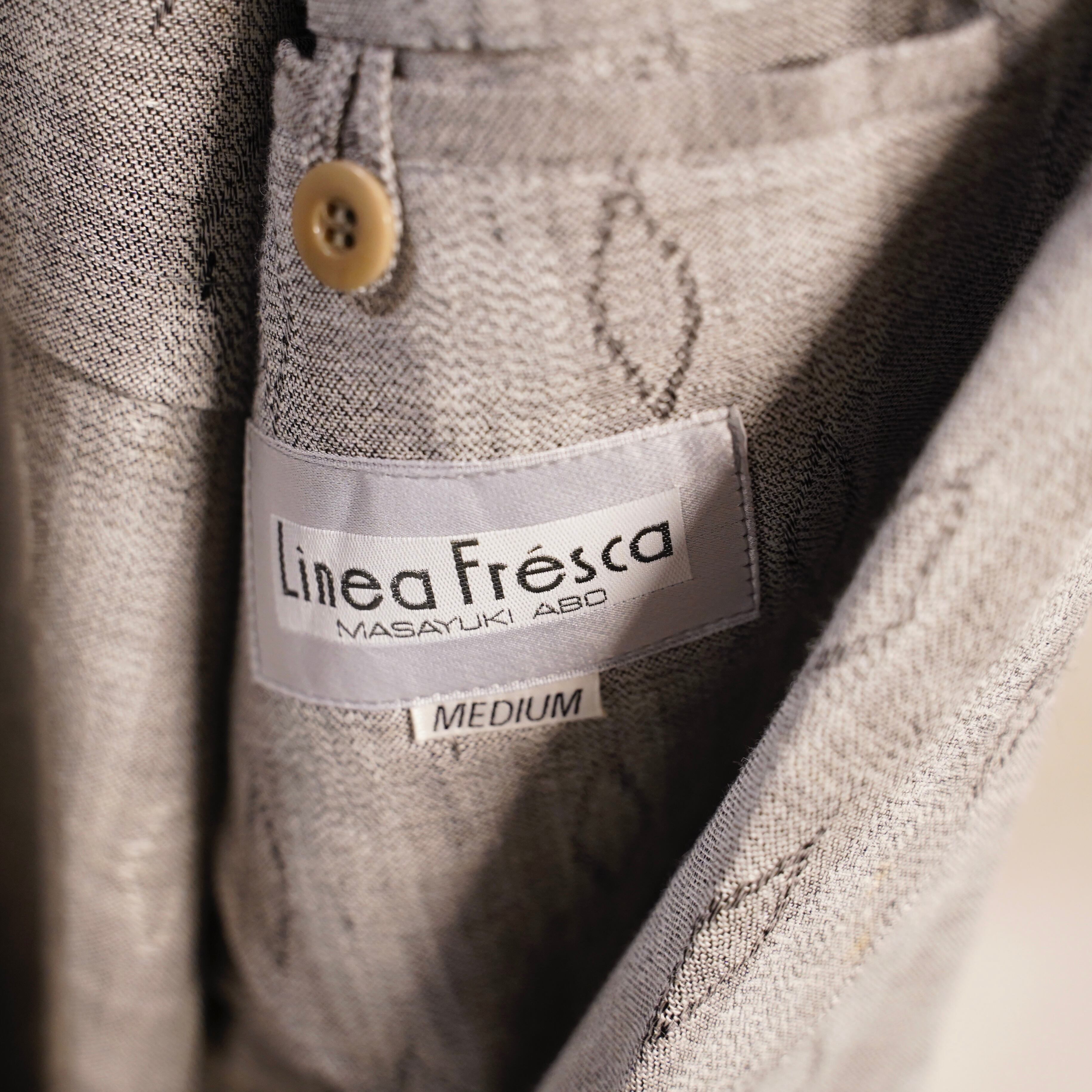 Dead stock 80's Linea Fresca Linen jacket made in JAPAN | LIOT