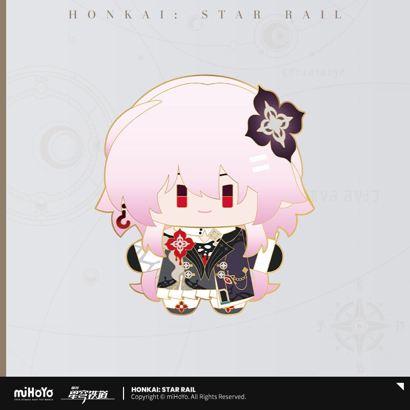 崩壊スターレイル 崩スタ スタレ 缶バッジ ファイノン カスライナ 公式 崩壊スターレイル 金属バッジ ちびキャラシリーズ ファイノン