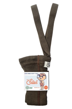 【5月中旬発送予定 】SILLY Silas Shorty Tights Collection_Seaweed Brown