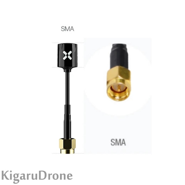 Foxeer 5.8G Micro Lollipop 2.5dBi Antenna RHCP  60mm SMA male Black