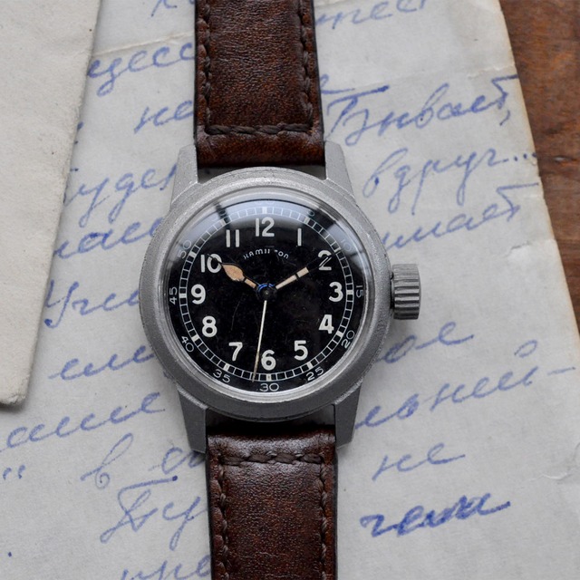 40s HAMILTON WWⅡU.S. military model BLACK dial