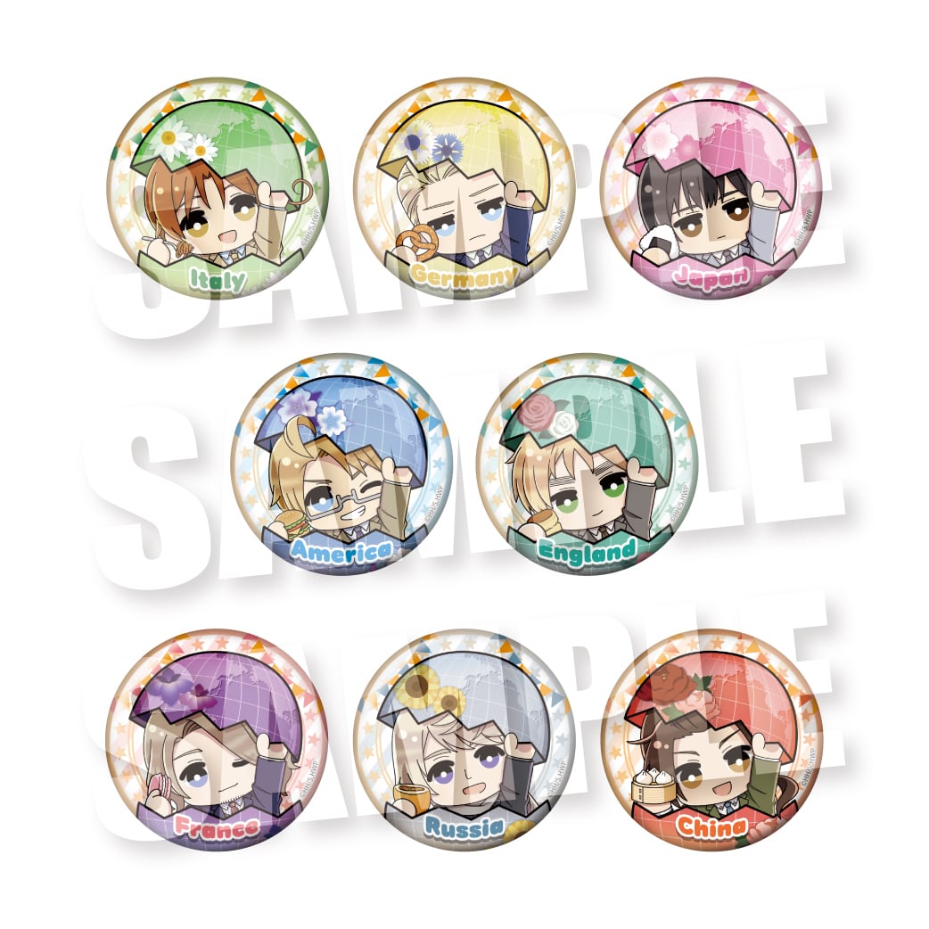 アニメ「TO BE HERO X」BIGホログラム缶バッジ《FLOWER CROWN ver