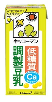 Kikkoman キッコーマン 低糖質調製豆乳 1000ml ×6本【牛乳のカロリー45%OFF】