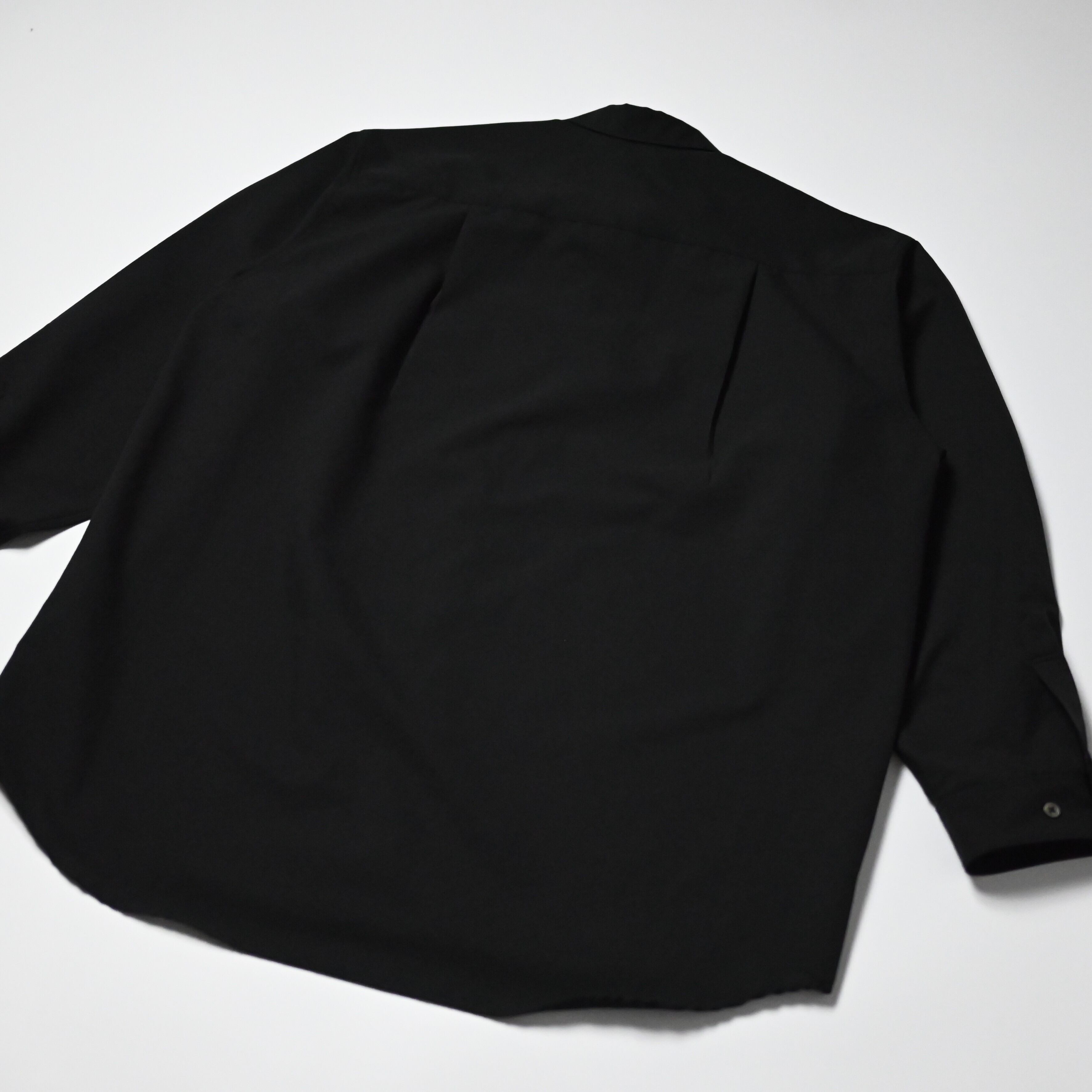 THE DAY / QUICK DRY STRETCH OPEN COLLAR SHIRT | GANKO