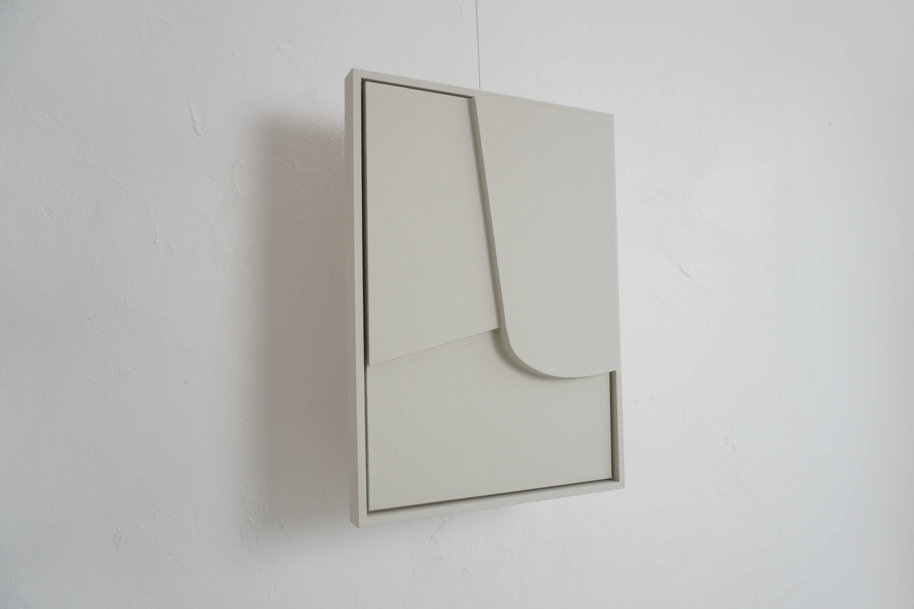 Edith Beurskens Quartet #6.3 - 53x38 cm Shadow White