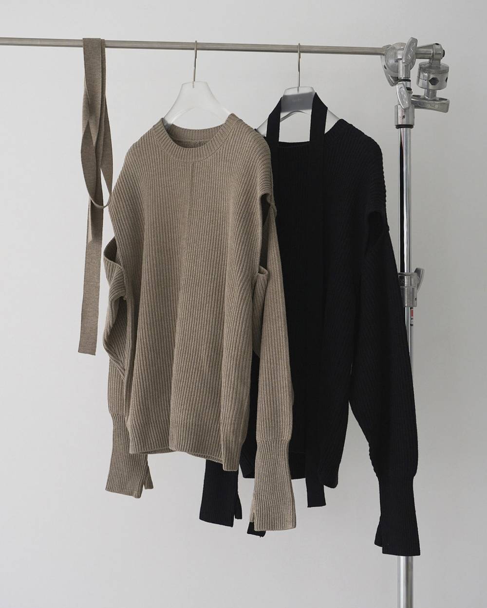 anuke 】Slit Rib Knit | valance 福井｜レディース セレクトショップ