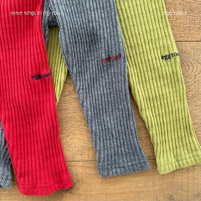 【取寄】egg toast|bella leggings|ベラレギンス|XXS-L(1-5号)|toddler|26 autumn