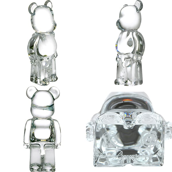 New BACCARAT バカラ ベアブリック BE@RBRICK リフレクションズ クリア