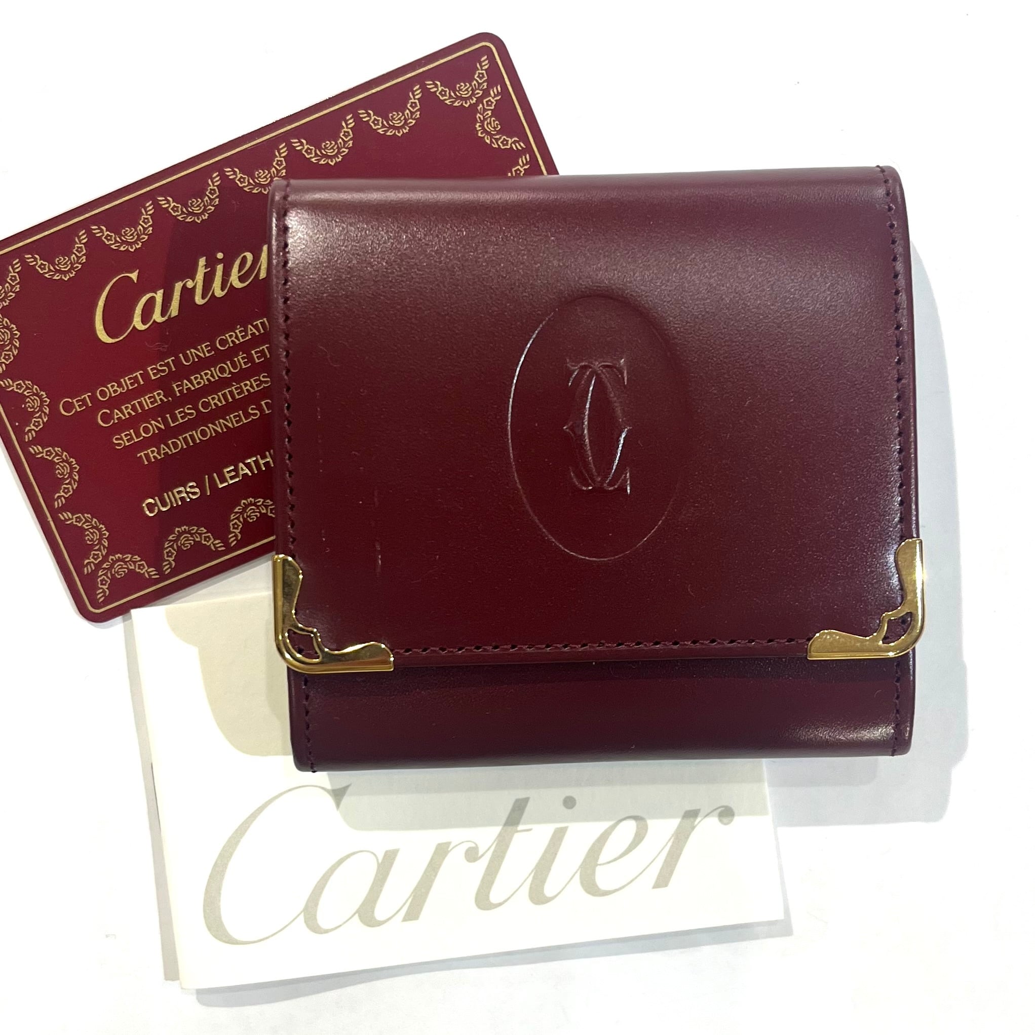 Cartier】2184箱付き極美品カルティエ マストライン コインケース
