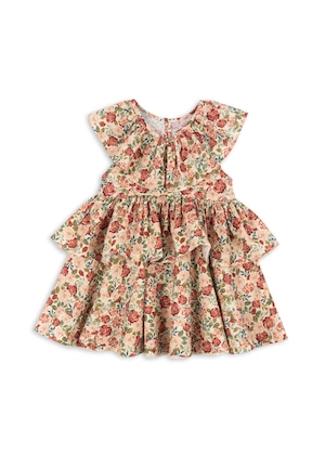 BELLA FRILL DRESS GOTS TANGO【Konges Sloejd コンゲススロイド】ワンピース ドレス