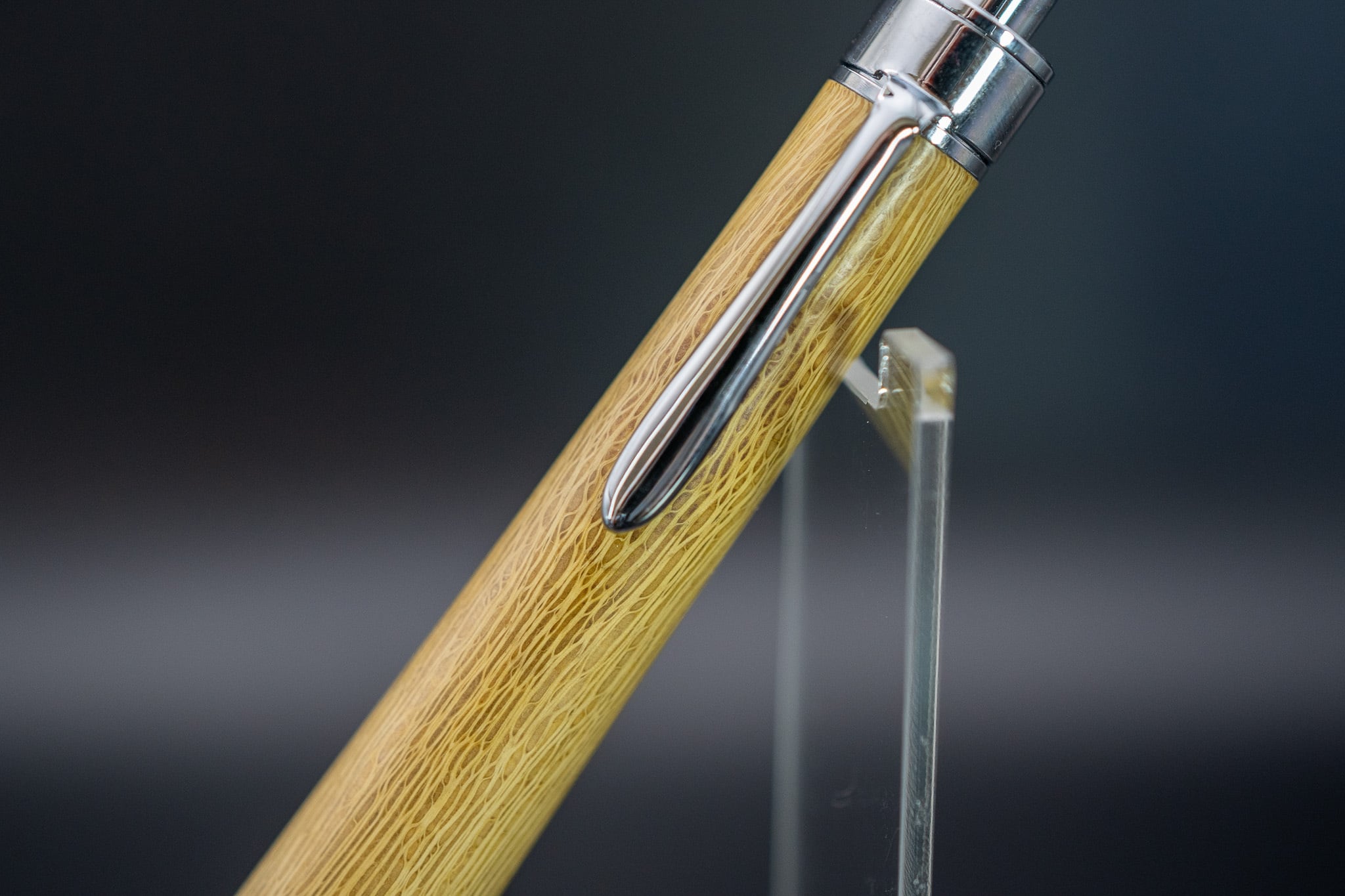 枯淡の美】 南天 gold MP | 木軸ペン工房 金杢犀