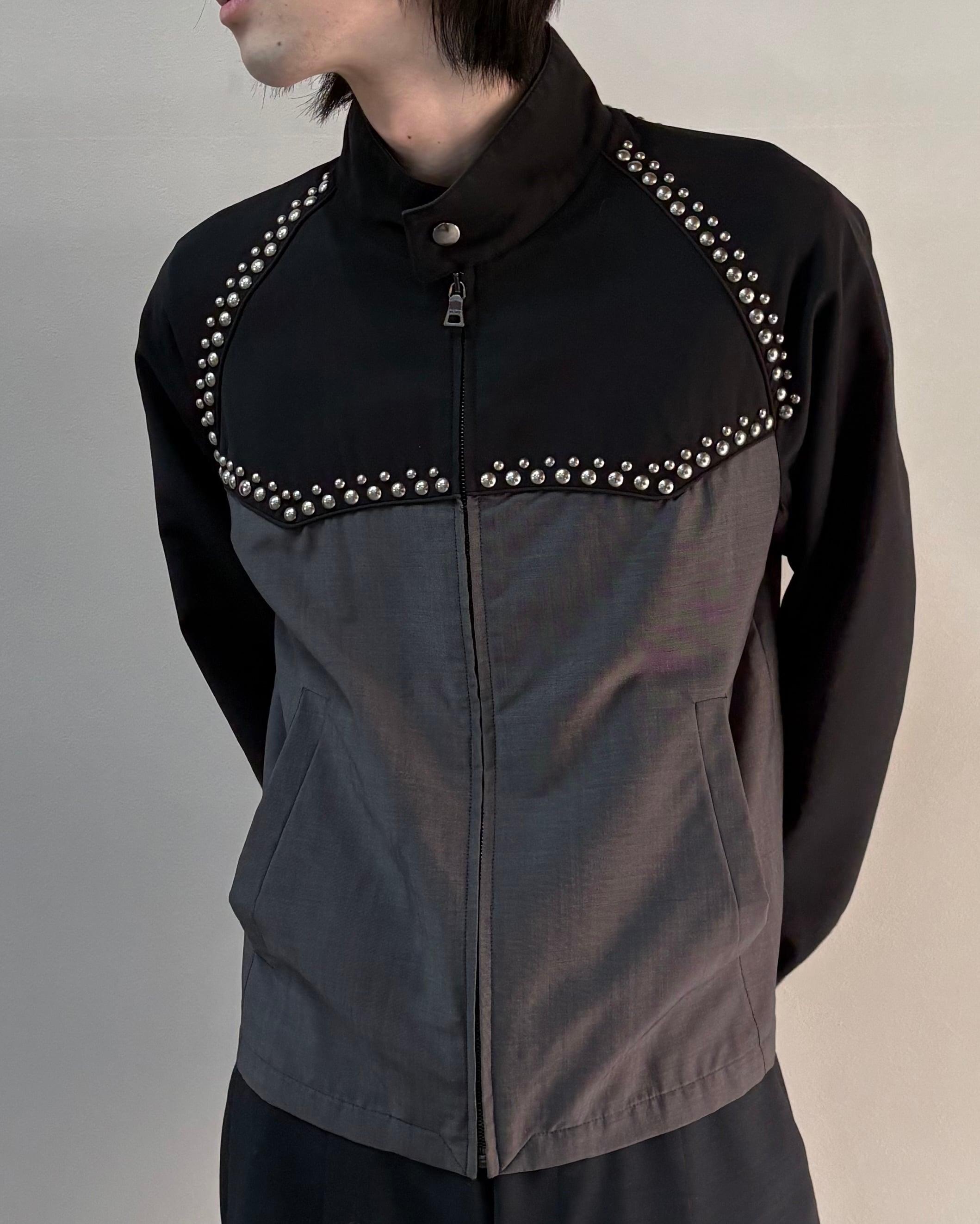 2012SS/PRADA】studded blouson | blendmarket