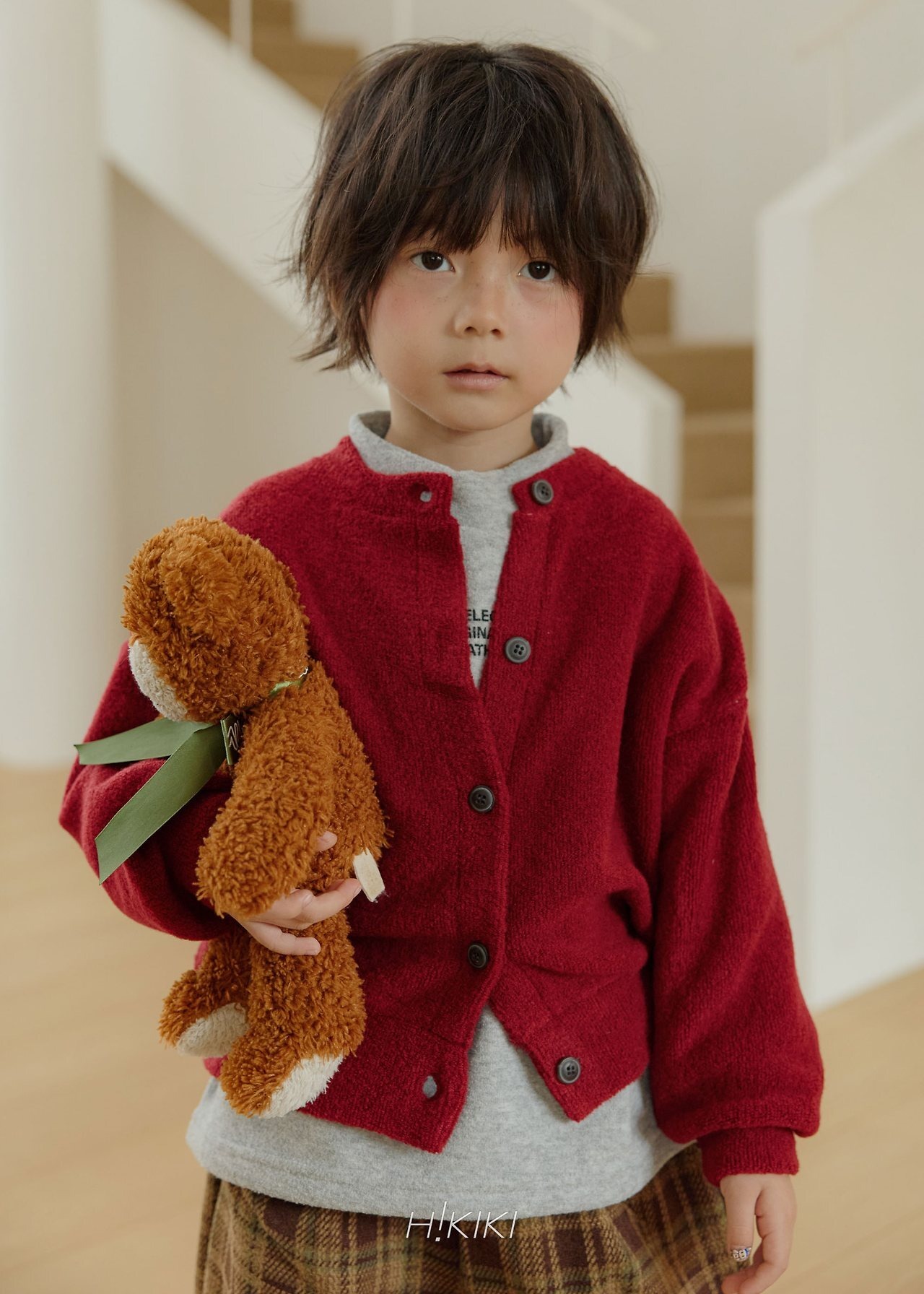 HIKIKI［取寄］rams cardigan 26winter