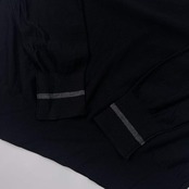 PS Paul Smith ポールスミス Vネック ハイゲージ  長袖 ニット セーター L/ブラック レディース