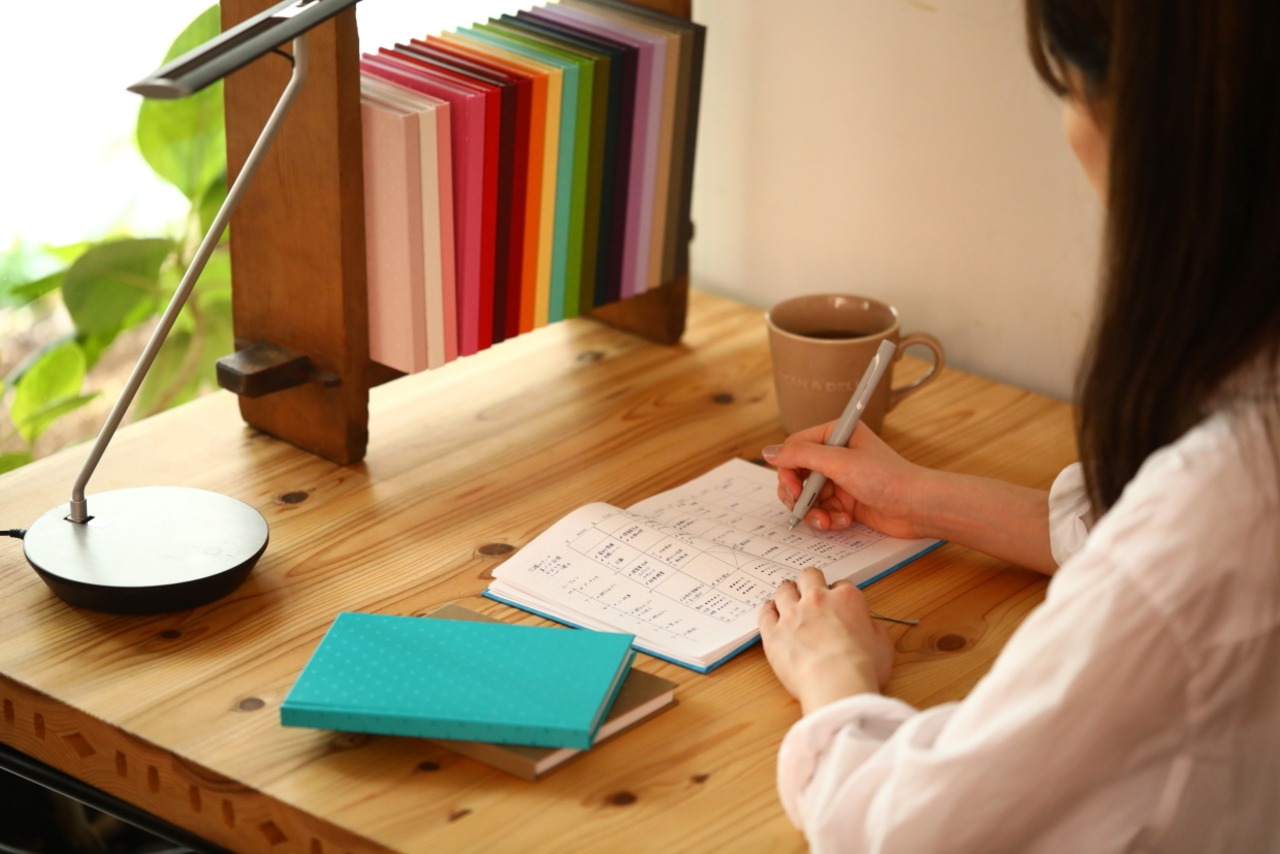 【HONcept】テキスタイルノート Cats  ／ tora neko トラネコ スターブルー