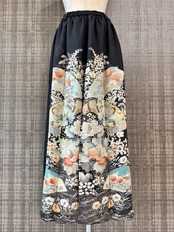 See-through long skirt 682(夏用着物)