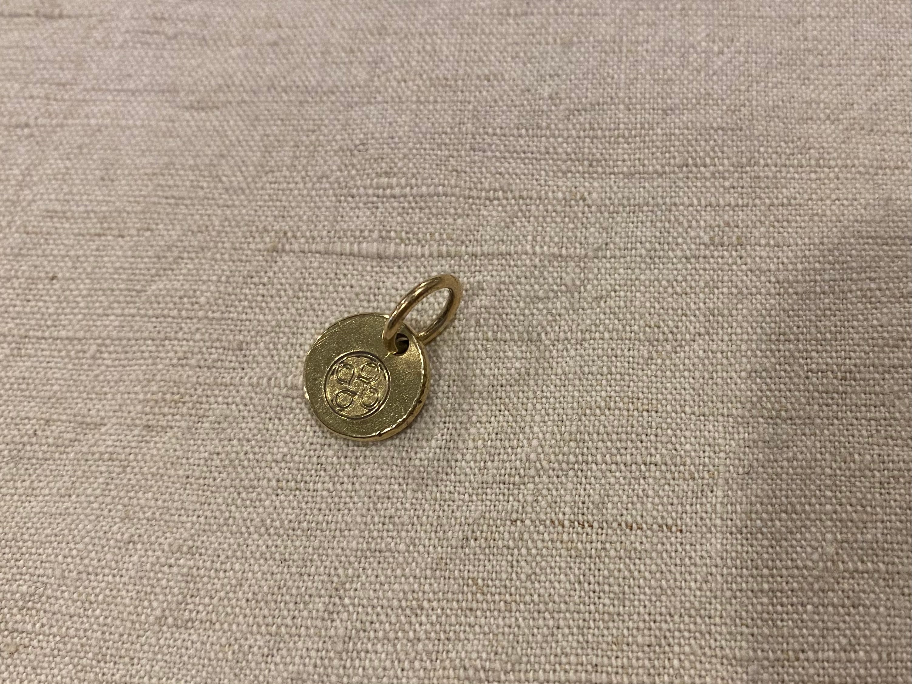 G*i様 CHOLOS 18Kメタル付キーフック　チョロス cholos GOLD METAL TOP 18k | snug fukuoka